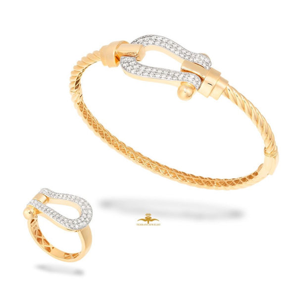 دستبند و انگشتر کد ۶۰۸۲ و ۱۳۷۲